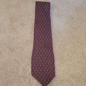 Giorgio Armani eegant Burgundy Patterned Tie